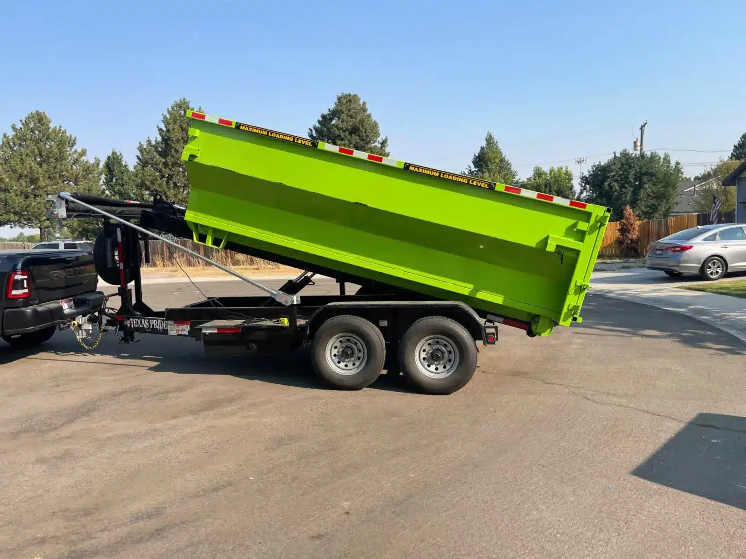 17 cubic yard roll of dumpster